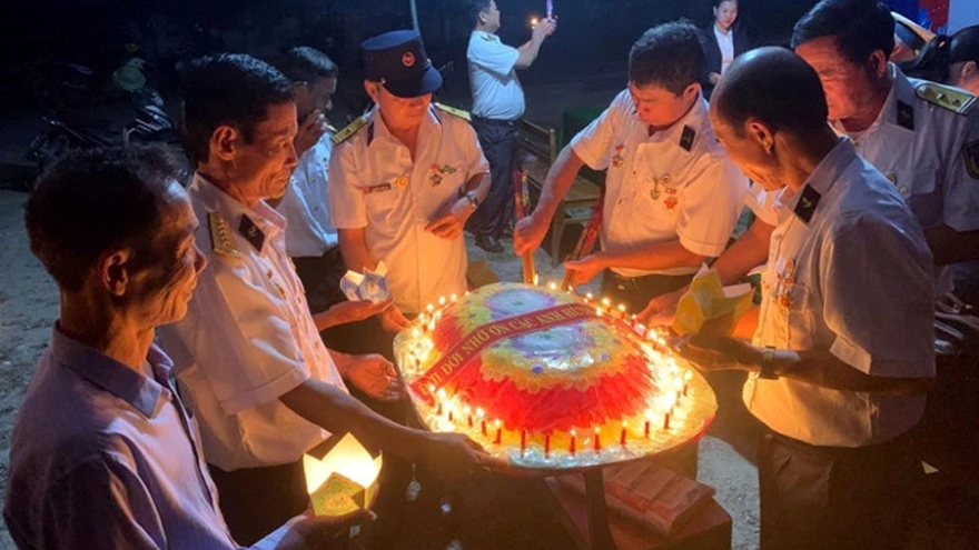 Fallen soldiers in Johnson Reef commemorated in Vietnam